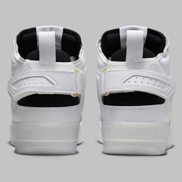 Nike Air Force 1 Mid React 40th Anniversary White Black - Image 4