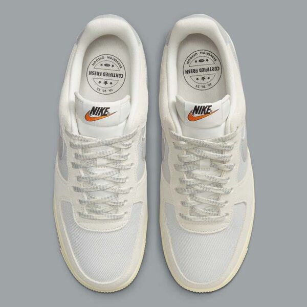 Nike Air Force 1 Low '07 LV8 Vintage Certified Fresh Photon Dust Sail - Image 6