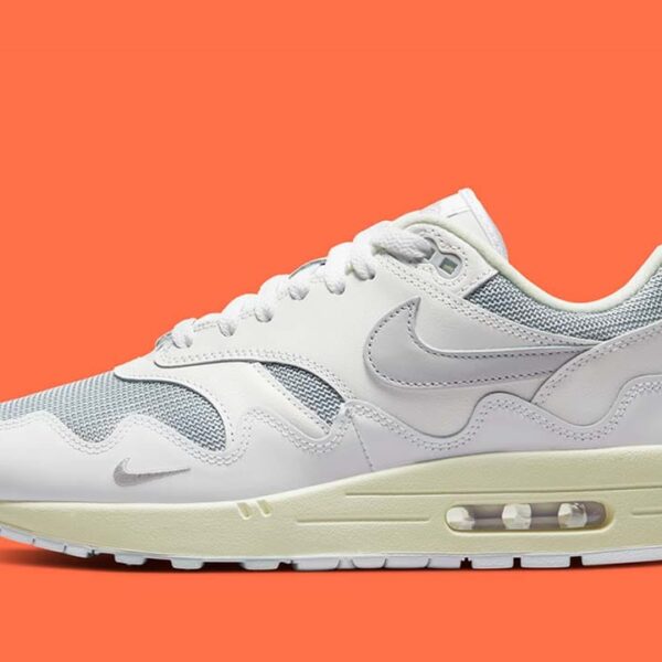 Nike Air Max 1 Patta Waves White - Image 2