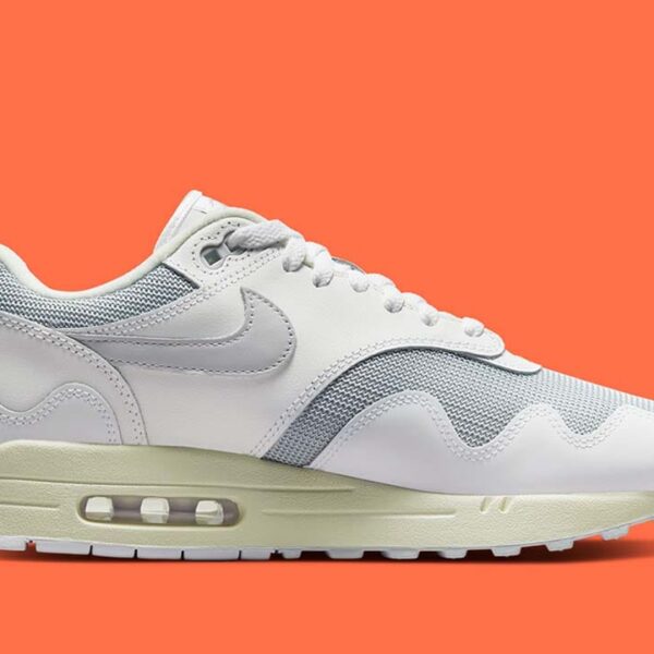Nike Air Max 1 Patta Waves White - Image 3