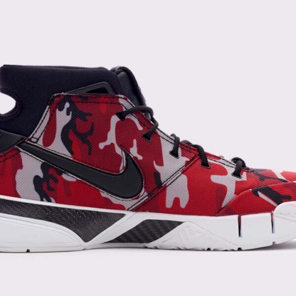 Nike Kobe 1 Protro Undefeated Red Camo - Santa Monica - Image 3