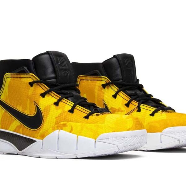 Nike Kobe 1 Protro Undefeated Yellow Camo - La Brea