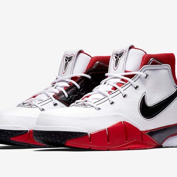 Nike Kobe 1 Protro White Black Red - All Star