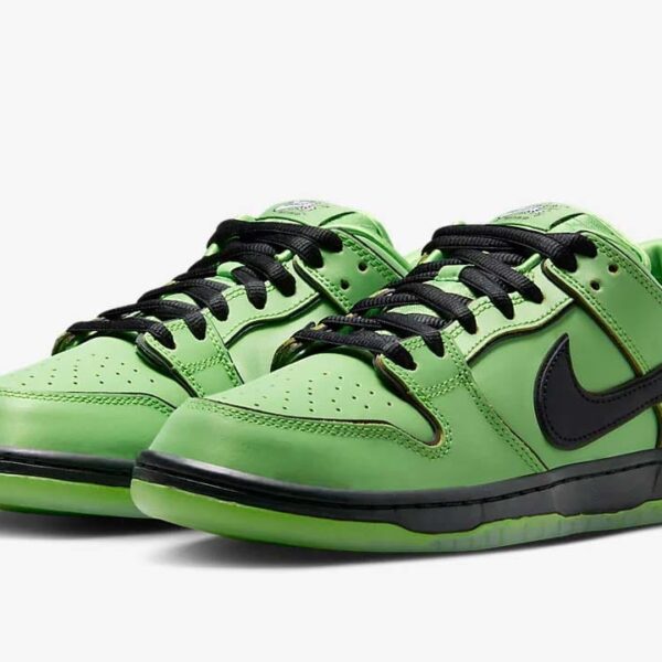 Nike SB Dunk Low Powerpuff Girls Buttercup