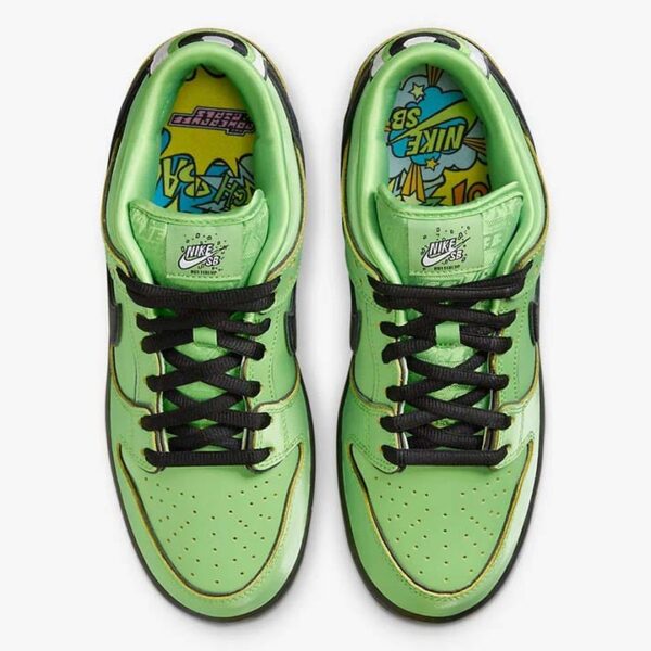 Nike SB Dunk Low Powerpuff Girls Buttercup - Image 2