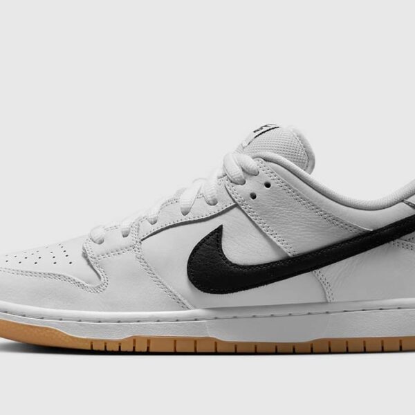 Nike SB Dunk Low Pro White Gum - Image 2