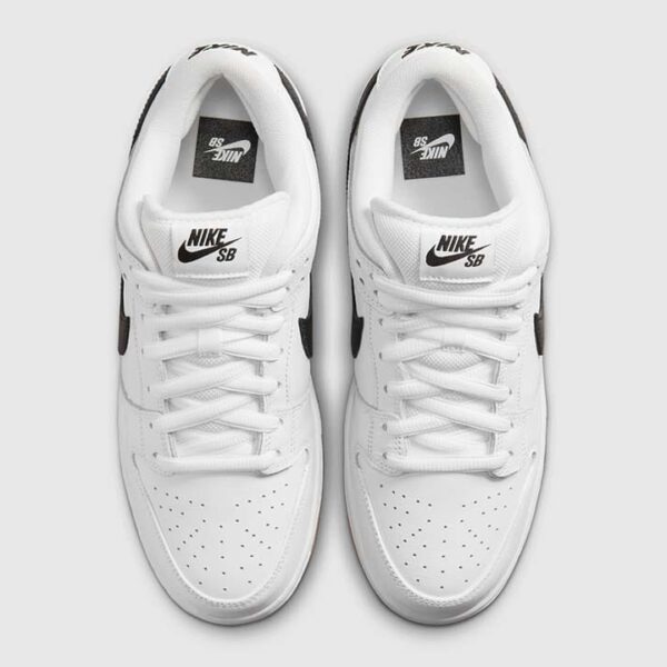 Nike SB Dunk Low Pro White Gum - Image 6