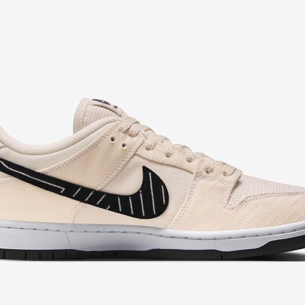 Nike SB Dunk Low x Albino & Preto Pearl White - Image 6