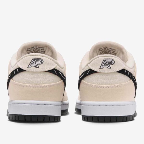 Nike SB Dunk Low x Albino & Preto Pearl White - Image 3
