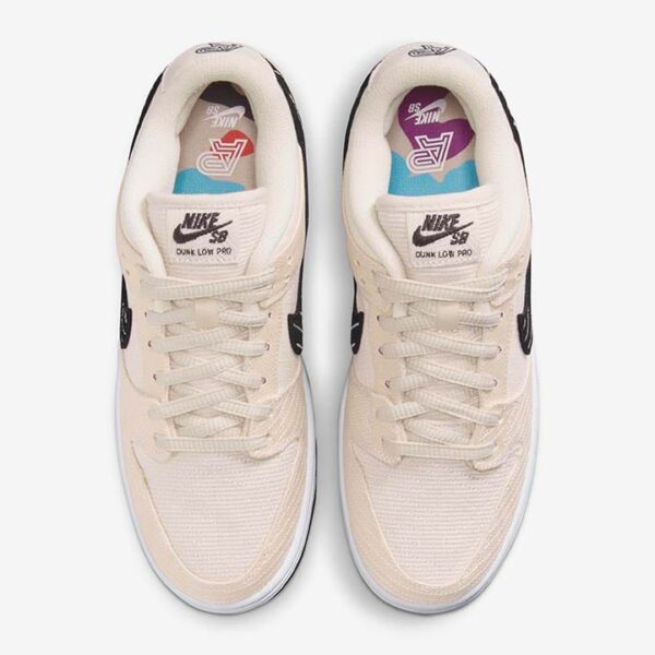 Nike SB Dunk Low x Albino & Preto Pearl White - Image 2