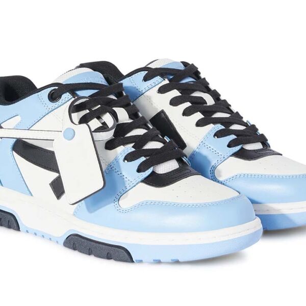 Off-White Out Of Office Calf Leather Light Blue