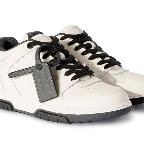 Off-White Out Of Office Calf Leather White