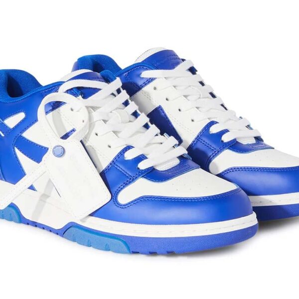 Off-White Out Of Office Calf Leather White Blue F