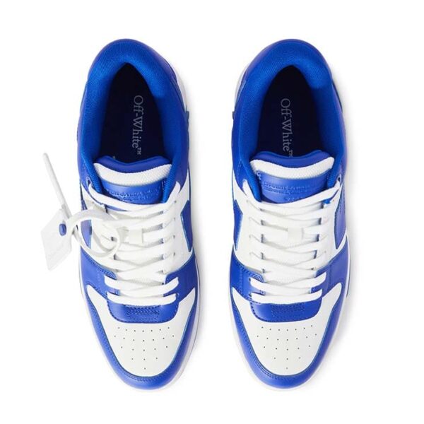 Off-White Out Of Office Calf Leather White Blue F - Image 5