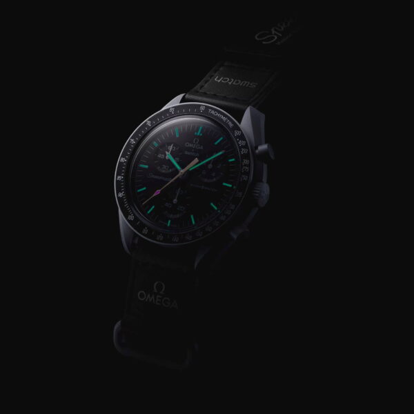 Swatch x Omega Bioceramic Moonswatch Mission To Moonshine Gold Pink - Image 3