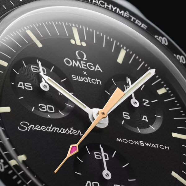 Swatch x Omega Bioceramic Moonswatch Mission To Moonshine Gold Pink - Image 2