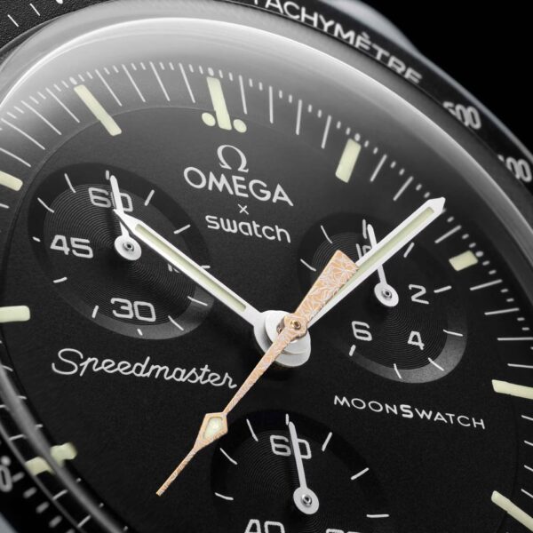 Swatch x Omega Bioceramic Moonswatch Mission To Moonshine Gold Floral Dial - Image 2