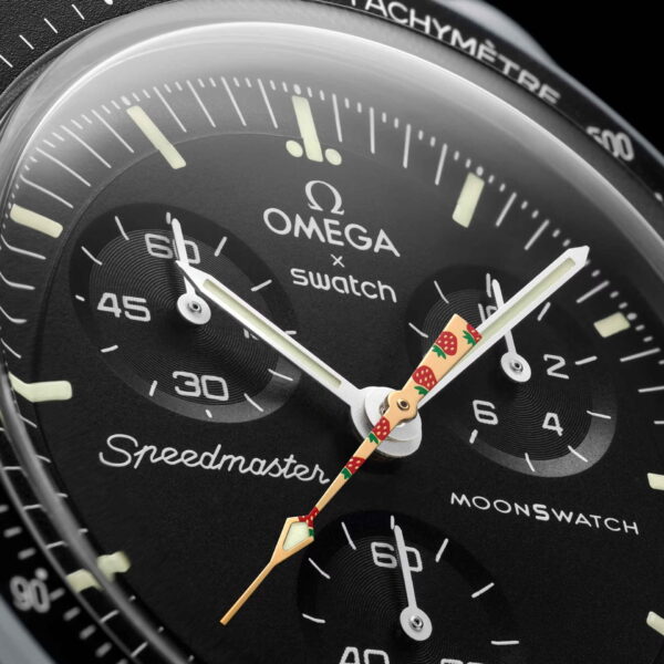 Swatch x Omega Bioceramic Moonswatch Mission To Moonshine Strawberry - Image 2