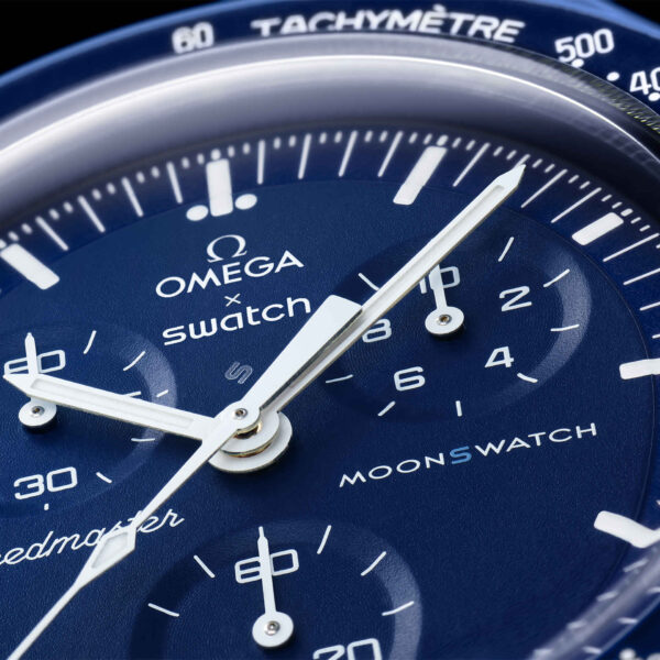 Swatch x Omega Bioceramic Moonswatch Mission to Neptune - Image 3