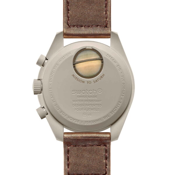Swatch x Omega Bioceramic Moonswatch Mission to Saturn - Image 2
