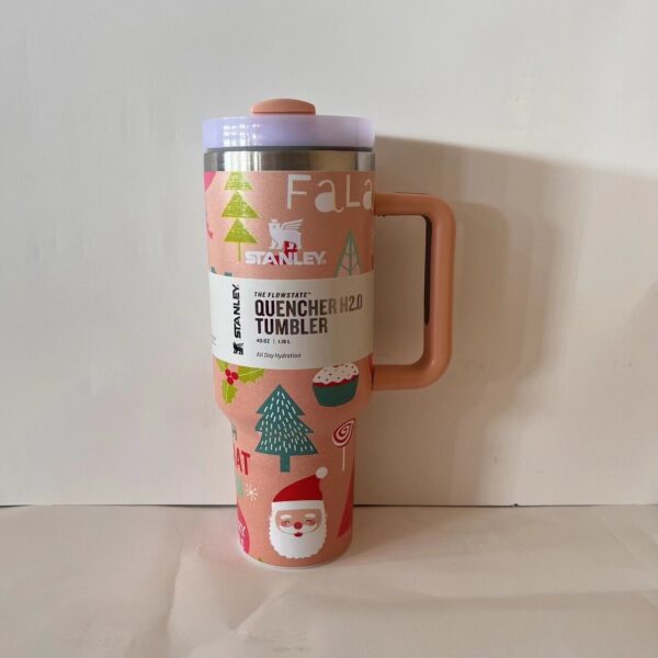 Eunry Christmas Stanley 40 Oz. Quencher H2.0 FlowState Stainless Steel Vacuum Insulated Tumbler - Image 2